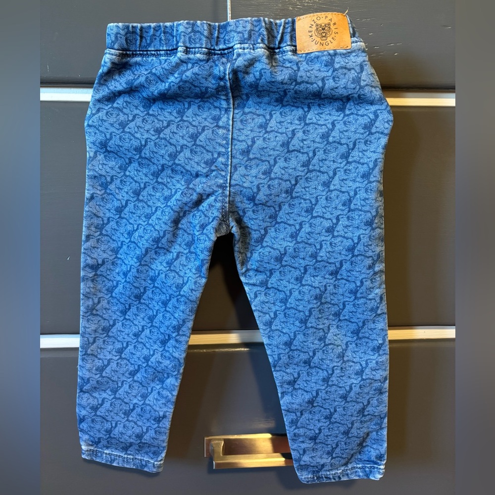 KENZO KIDS - EXCELLENT CONDITION blue jean leggings